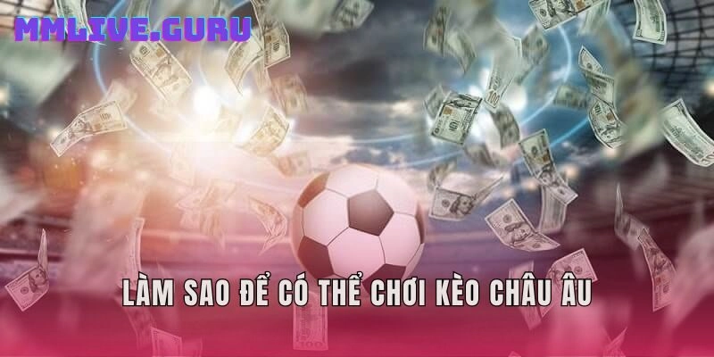 Chia sẻ quy trình tham gia bắt kèo Châu Âu