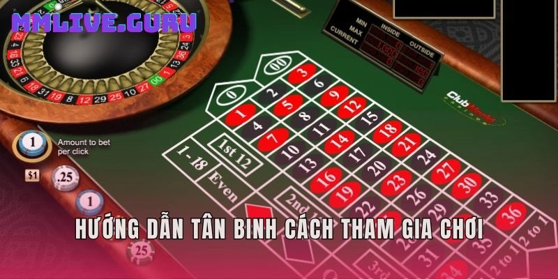 Hướng dẫn tân binh cách tham gia chơi